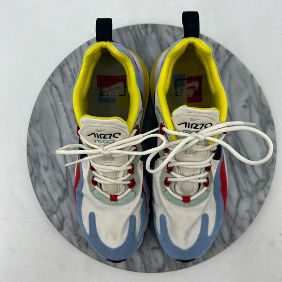 Nike Air Max 270 React Bauhaus Shoes Women 8.5 Multi Running Sneakers AT6174-002 - Picture 8 of 12